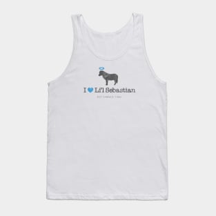 I Heart Li'l Sebastian (Gray) Tank Top